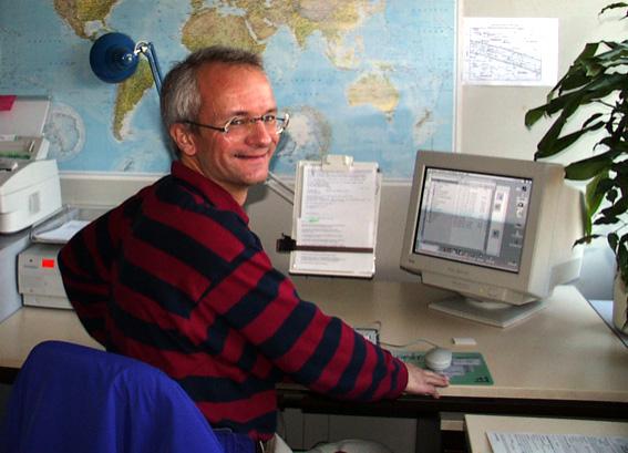 Thomas at work